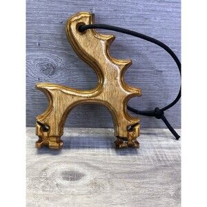 Handmade Laminated Hardwood Slingshot – Ergonomic Finger Groove Frame
